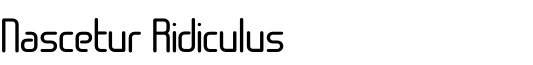 Nascetur Ridiculus

